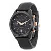 Ανδρικό ρολόι SECTOR CLASSIC με μαύρο δερμάτινο λουρί