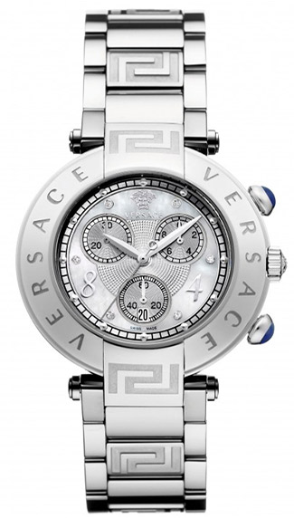 versace1 Unisex ρολόι VERSACE New Reve Chronograph 68C99SD498S099 με μπρασελέ