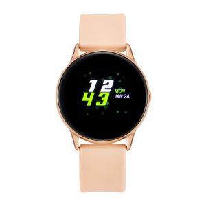Γυναικείο ρολόι VOGUE Smartwatch Cosmic 200151 με nude λουρί σιλικόνης