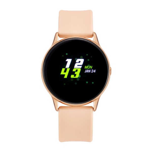 Γυναικείο ρολόι VOGUE Smartwatch Cosmic 200151 με nude λουρί σιλικόνης