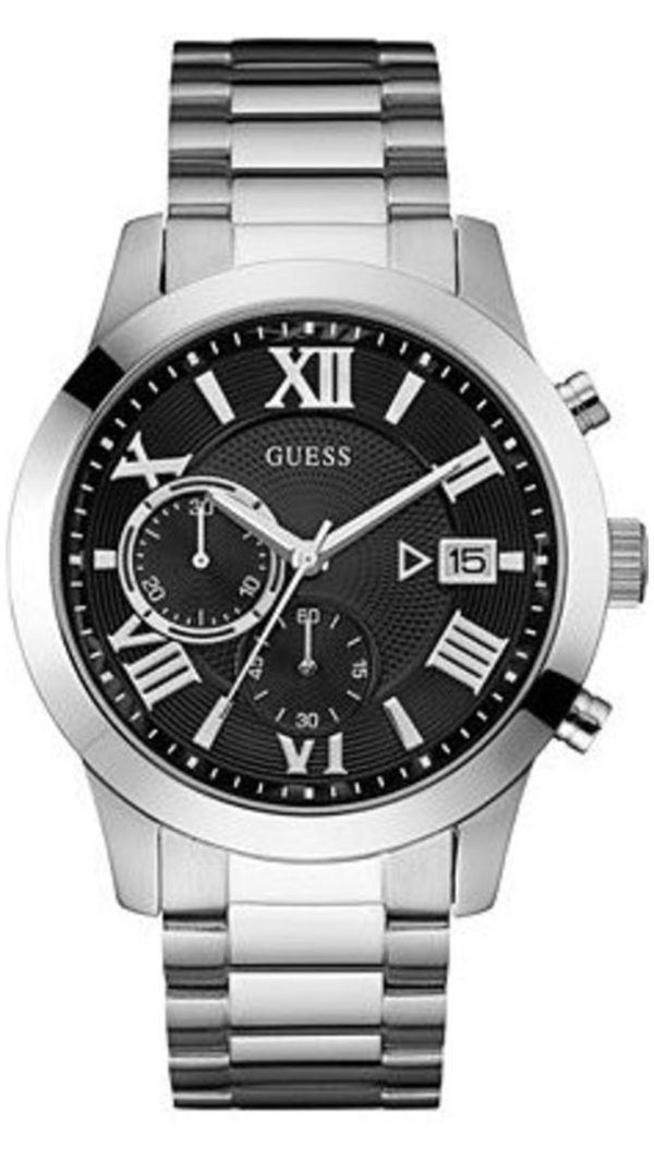 w0668g3 Ανδρικό ρολόι GUESS Atlas Chronograph με μπρασελέ